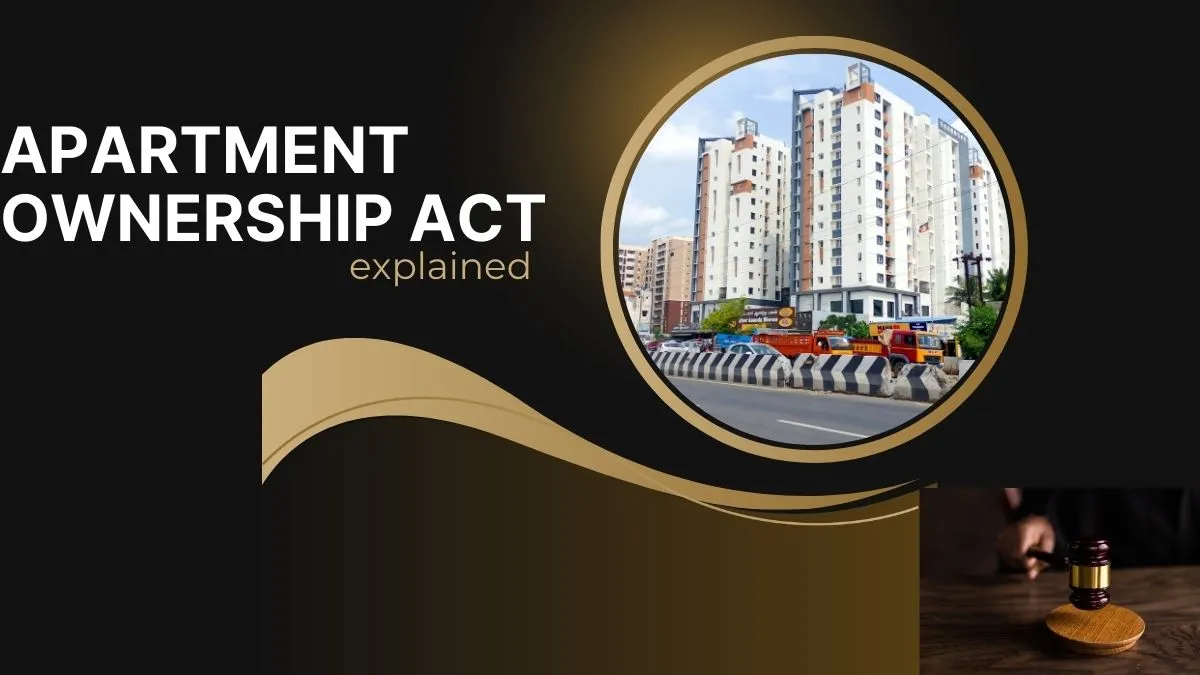 The Tamil Nadu Apartment Ownership Act, 2022: Simplifying Rules of Ownership, Management, and Redevelopment