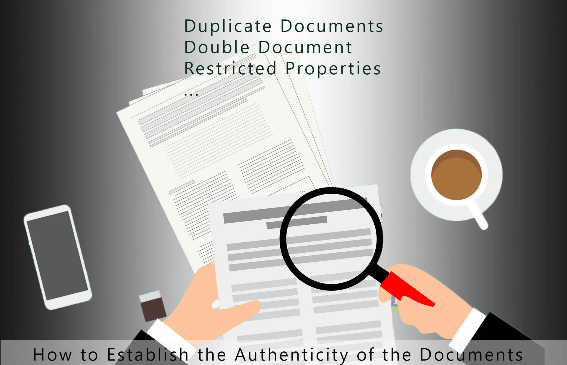 How to Verify the Authenticity of the Documents of a Plot/Land